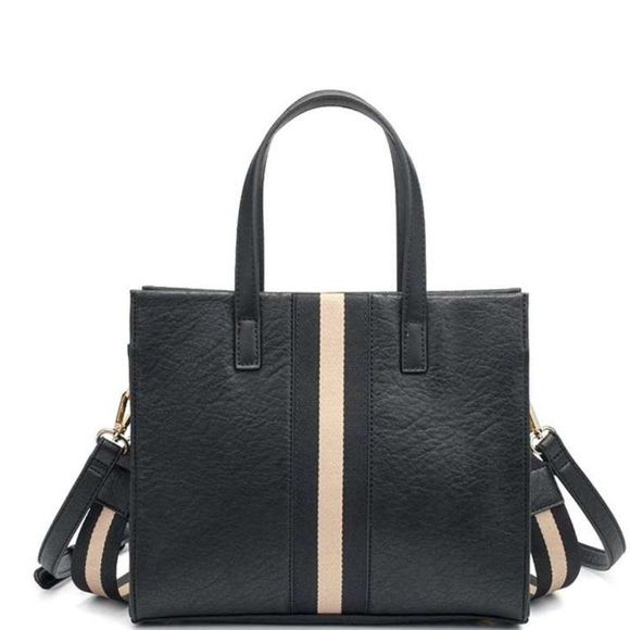 Handbags - 🎉 Price Drop🎉NEW TWO TONE STRIPED JASMINE TOTE BAG